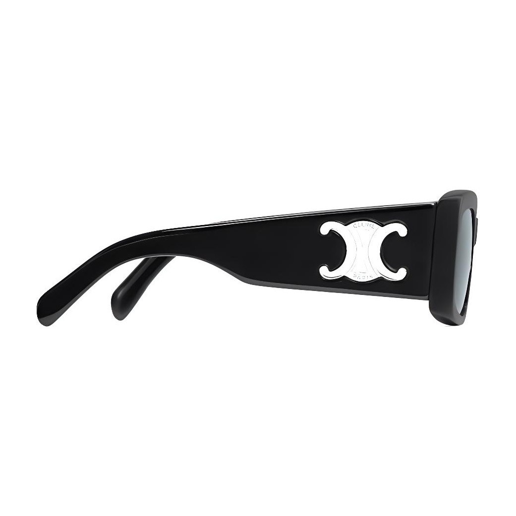 Celine Rectangular Sunglasses Black