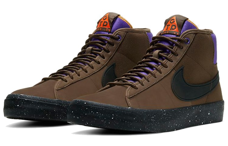 Grant Taylor x Nike Blazer Pro GT QS Mid Black Brown