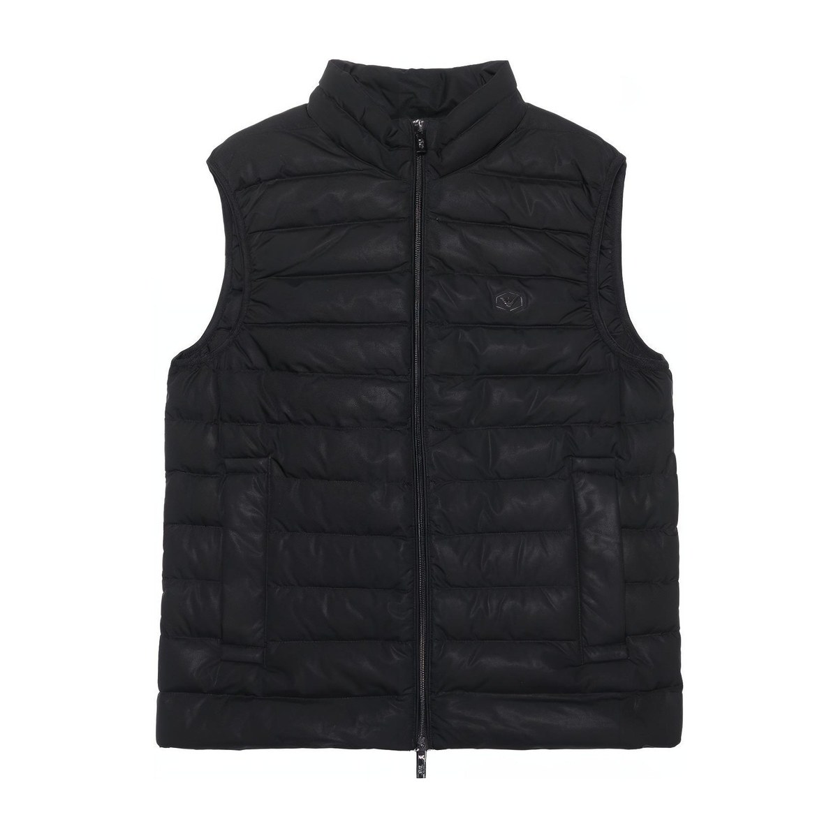 Emporio Armani Quilted Down Vest Black