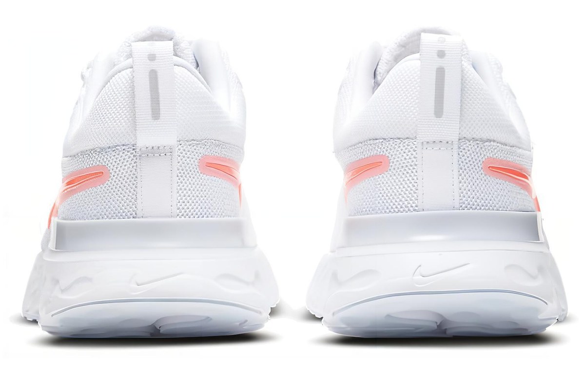 Nike React Infinity Run Flyknit 2 Silver Orange