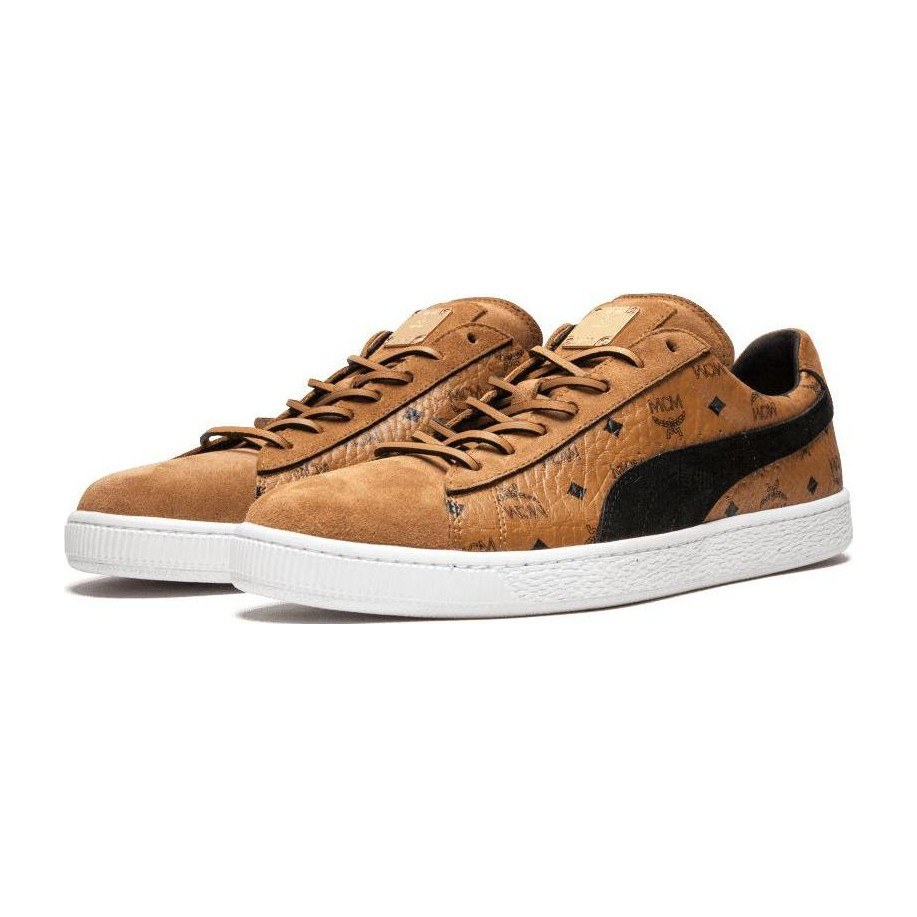 MCM x PUMA Suede Brown