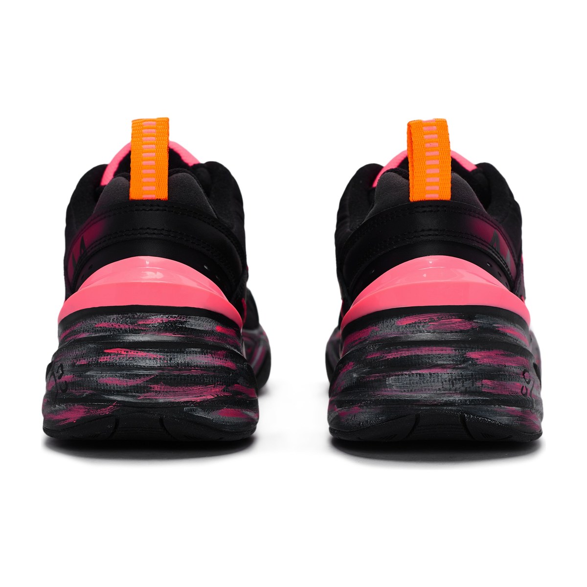 Nike M2K Tekno Black Rose Red