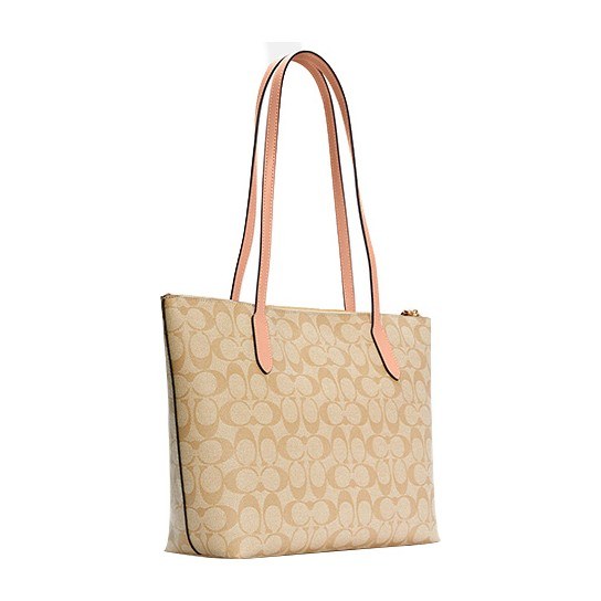 COACH Zip Top Tote