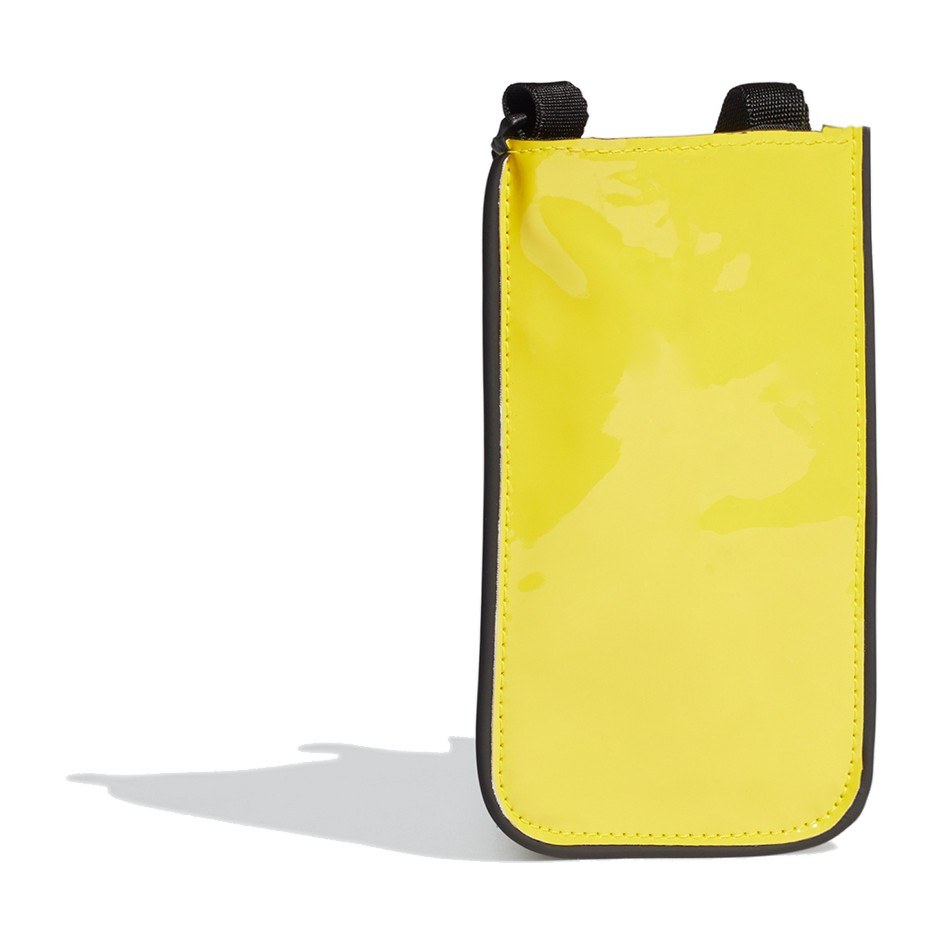 adidas Originals Pouch Glossy Leather Logo Shoulder Bag Yellow