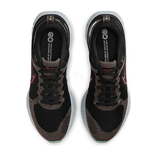 Nike React Infinity Run Flyknit 2 Black Brown
