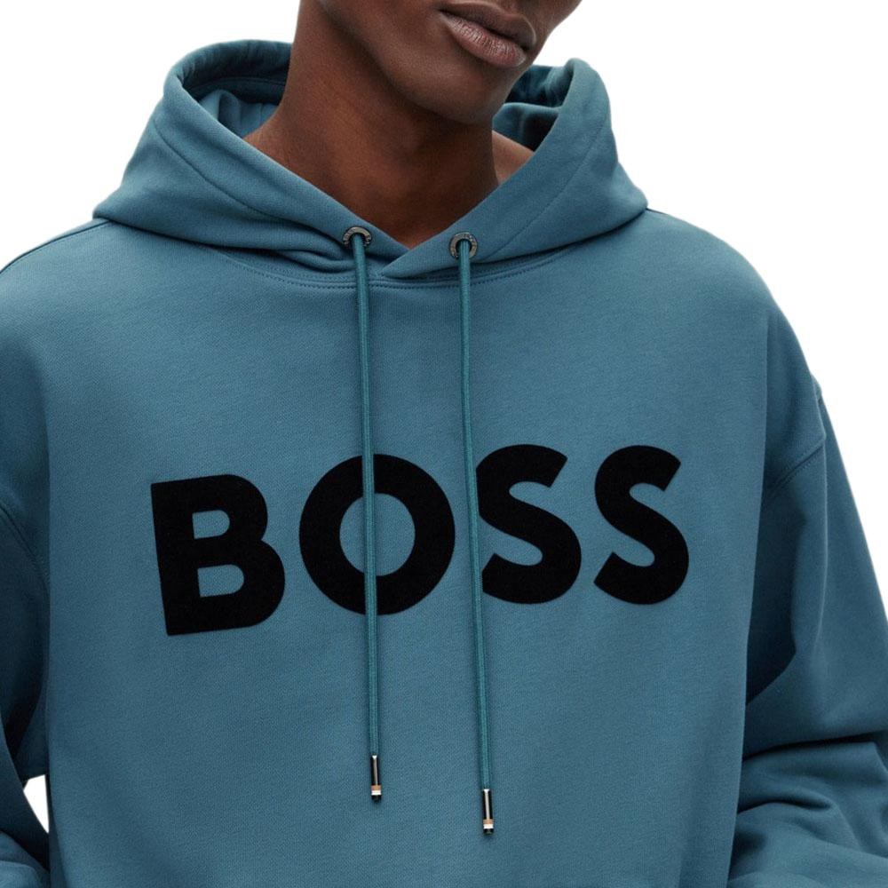 HUGO BOSS Hooded Sweatshirt Turquoise