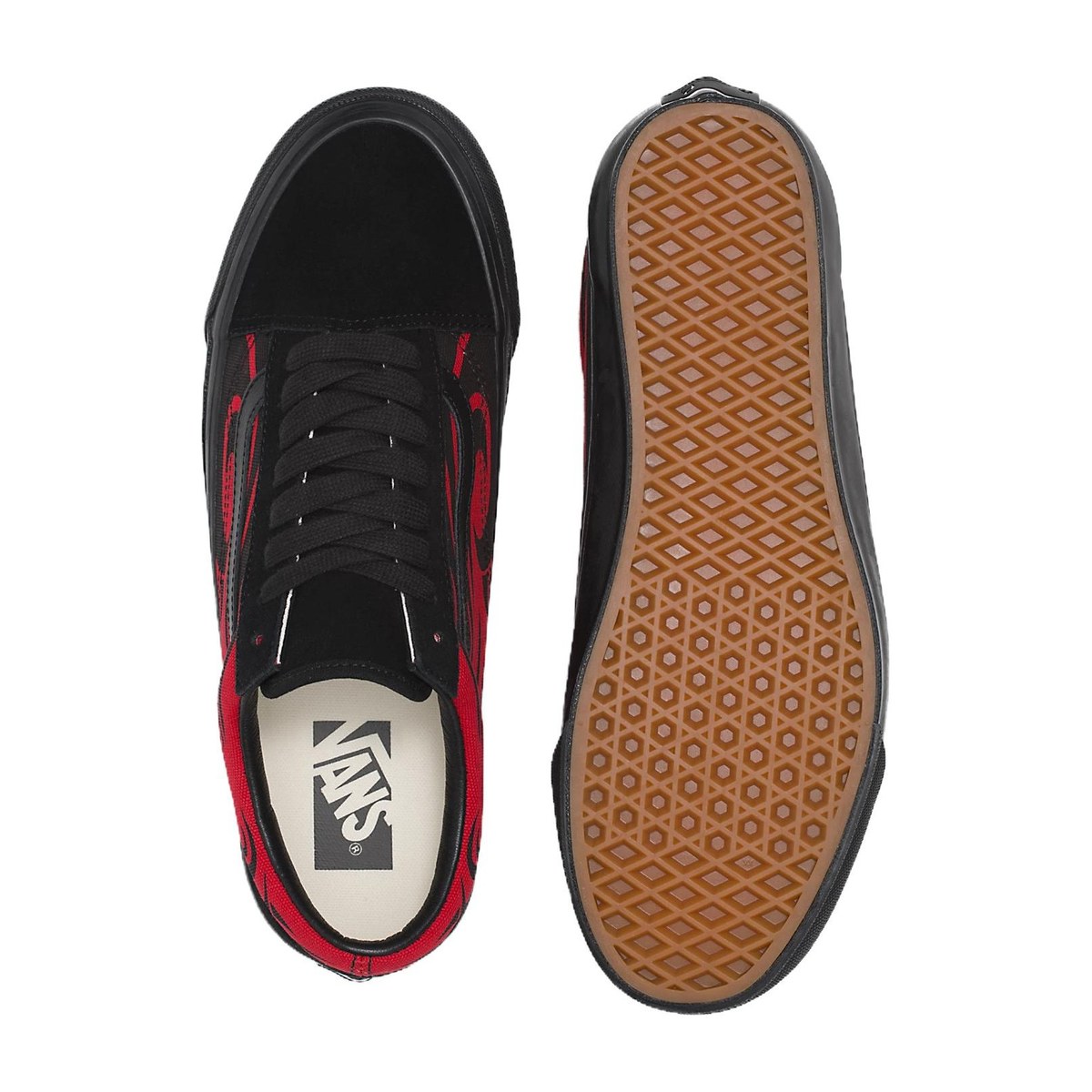 Vans Old Skool Black Red
