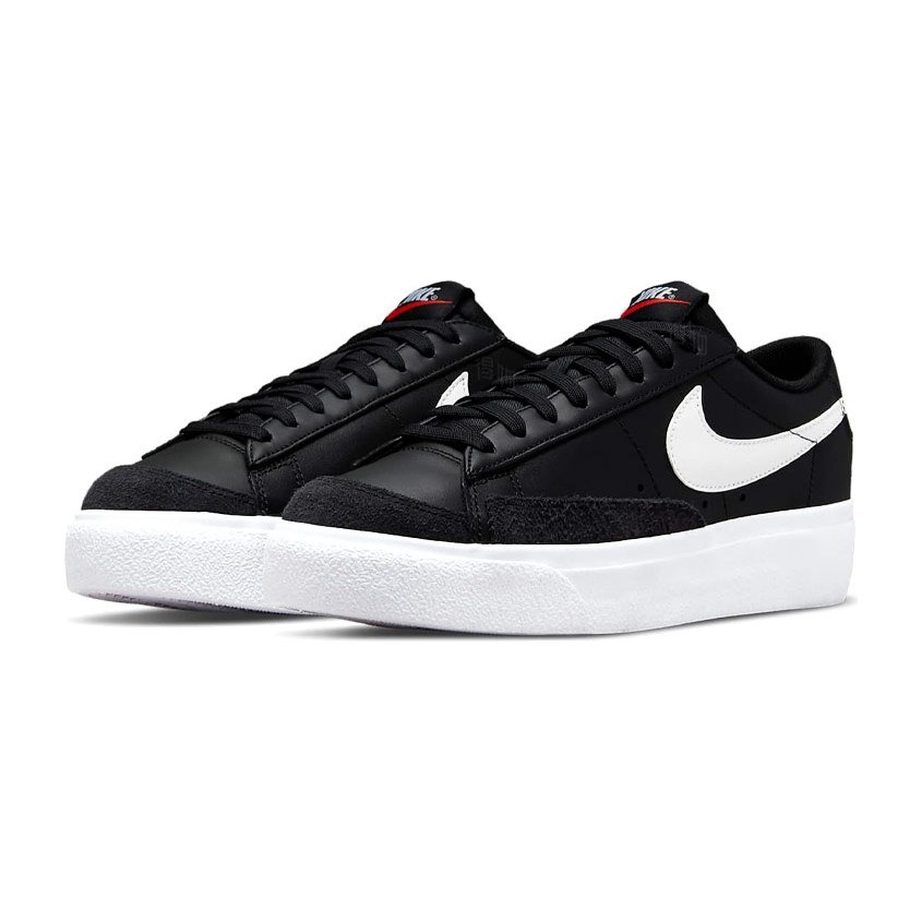 Nike Blazer Low Platform Black White