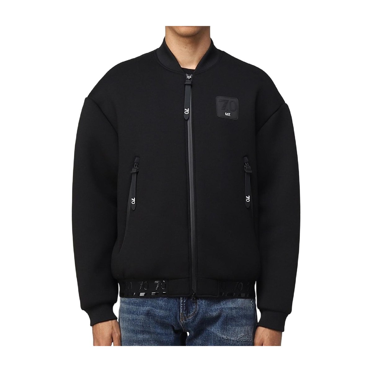 Emporio Armani EA7 Eagle Logo Cotton Jacket