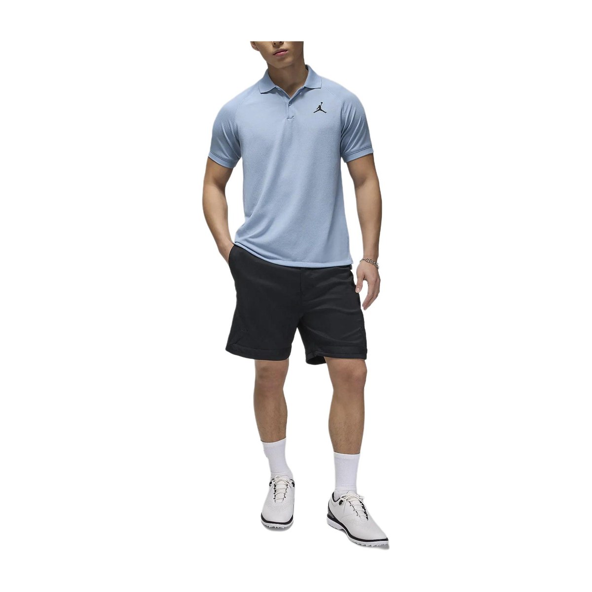 Jordan Dri-FIT Golf Polo Blue Grey