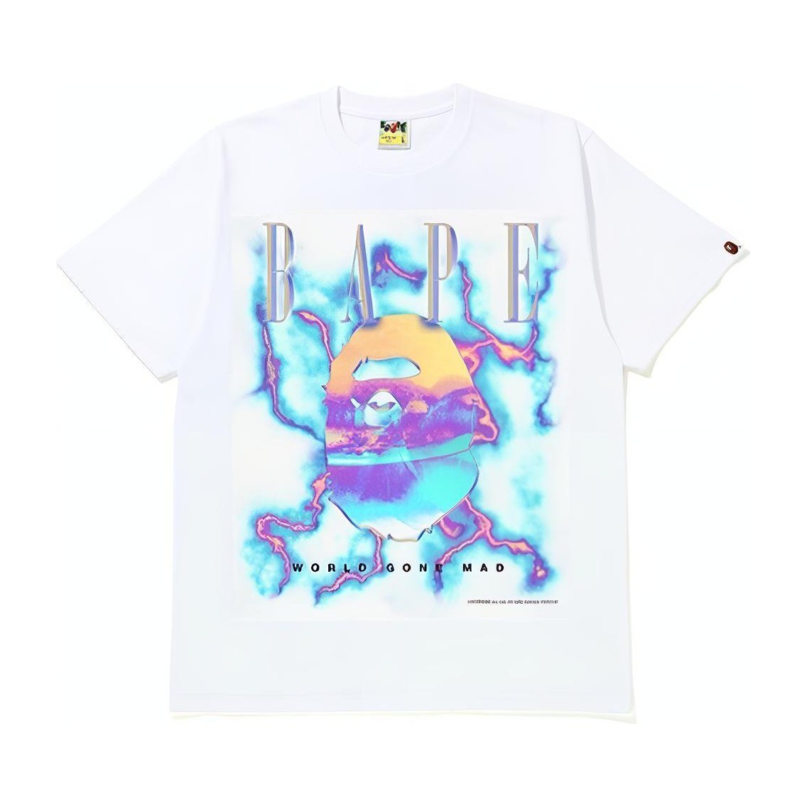 A BATHING APE BAPE LIGHTNING TEE