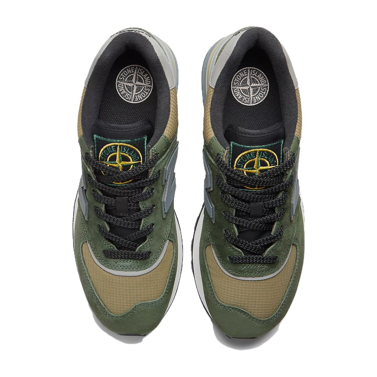 Stone Island x New Balance 574 Green