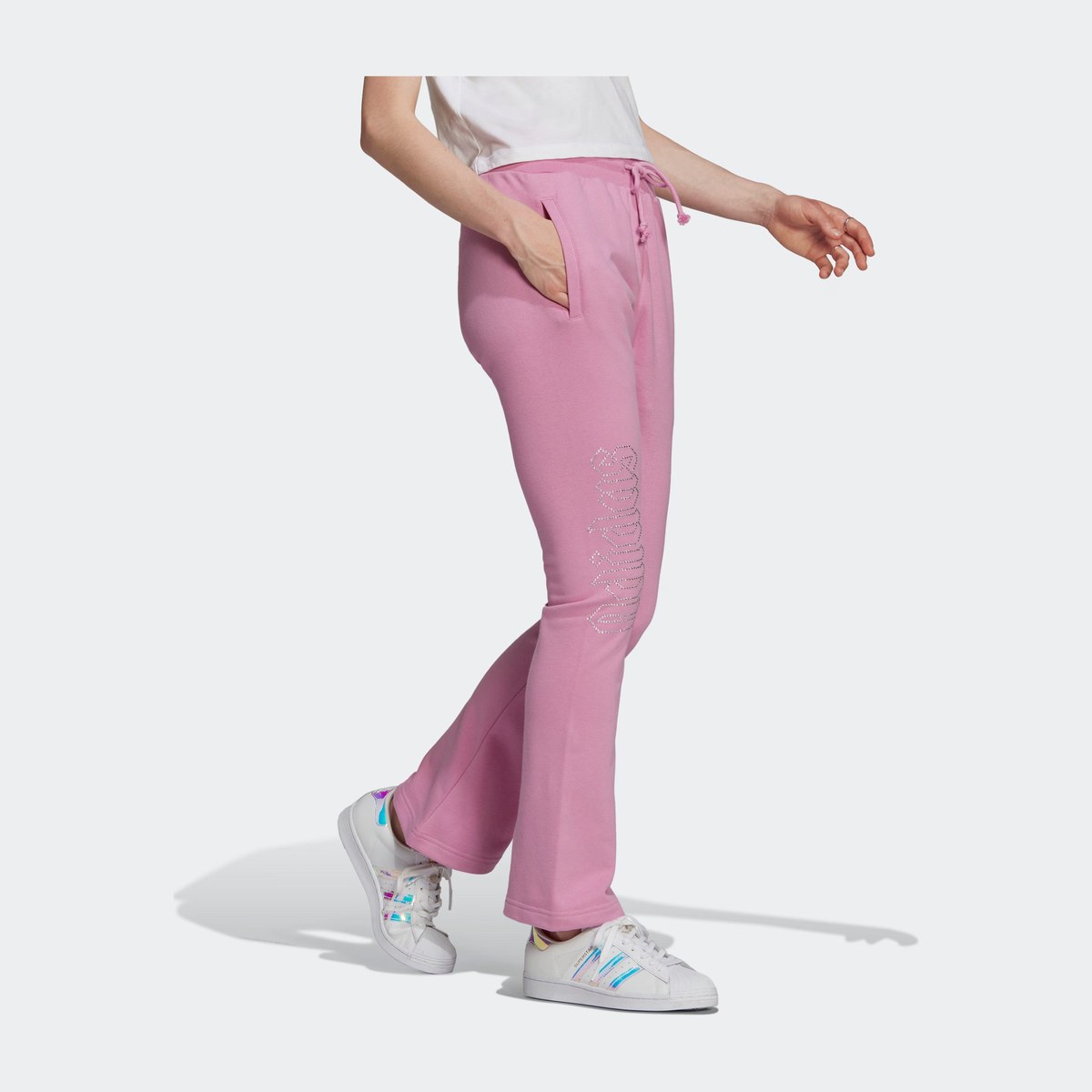 adidas Originals 2000 Luxe Open Hem Track Pants