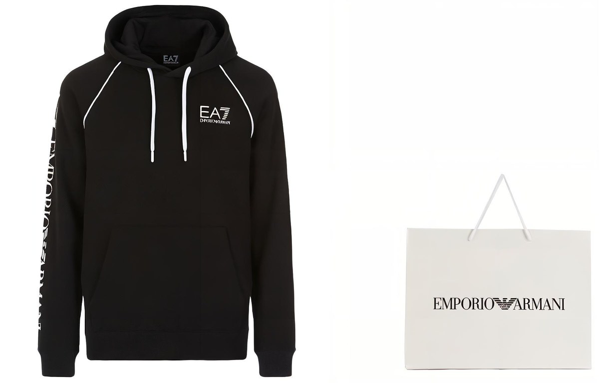 Emporio Armani Hoodie Black