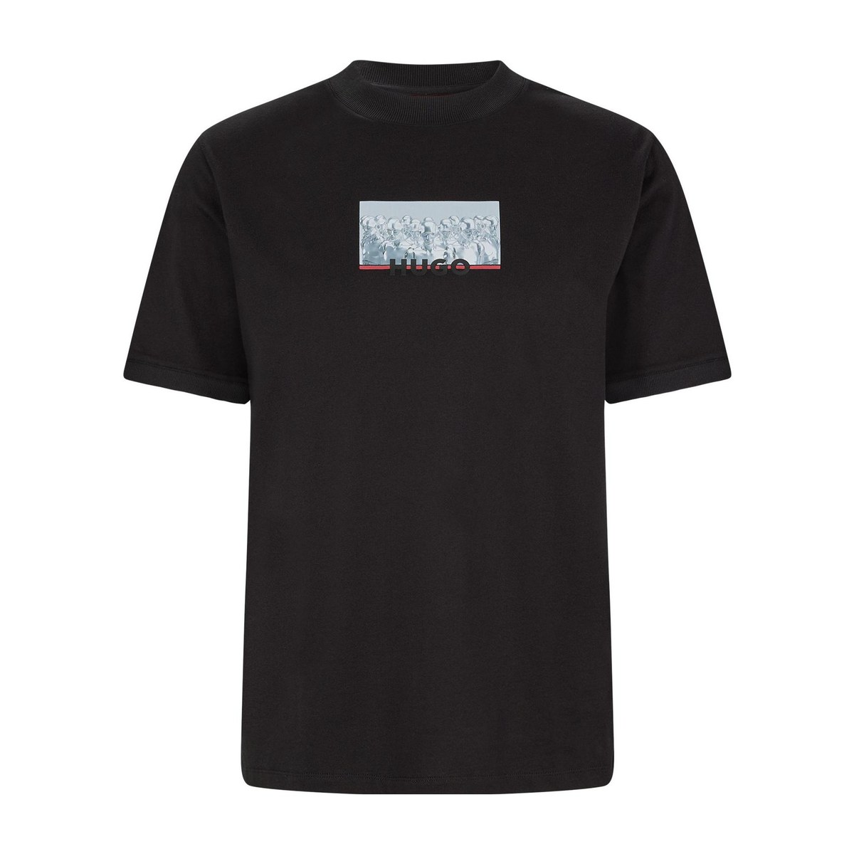 HUGO BOSS SS22 Robot Art Tee Black
