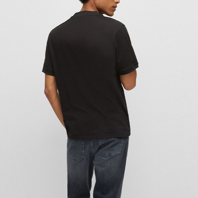 HUGO BOSS SS22 Robot Art Tee Black