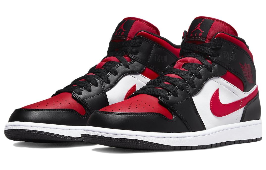 Jordan Air Jordan 1 Mid "Bred Toe"