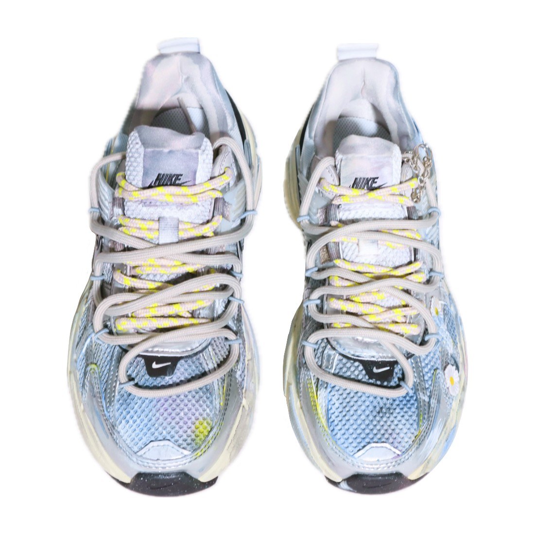 Nike V2K Run Yellow White