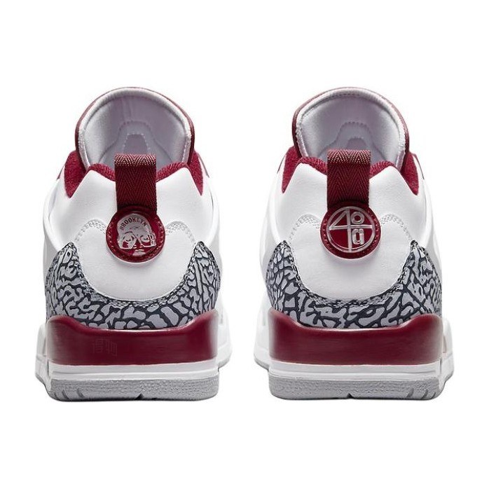 Jordan Spizike Low White Red