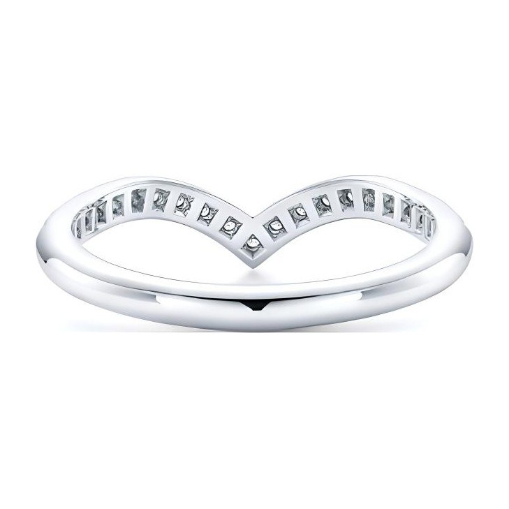 Tiffany & Co. V Shape Diamond Ring