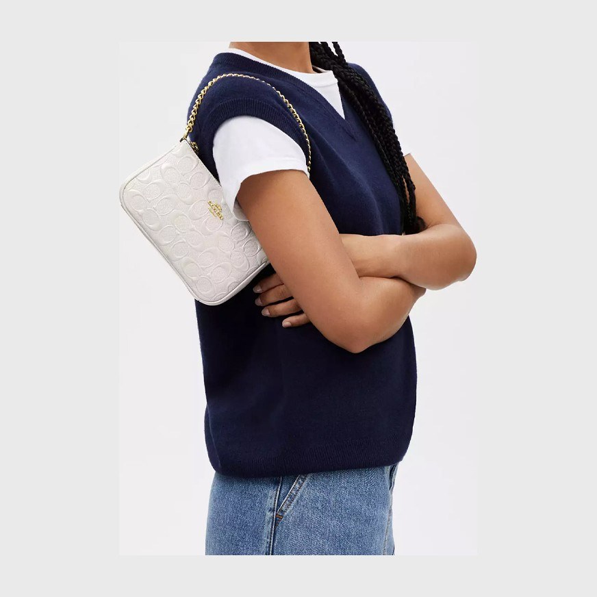 COACH Nolita 19 White