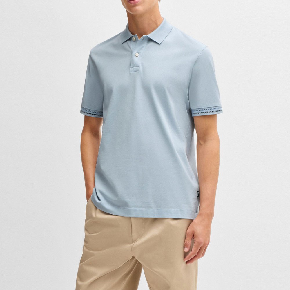 HUGO BOSS Polo Shirt Light Blue