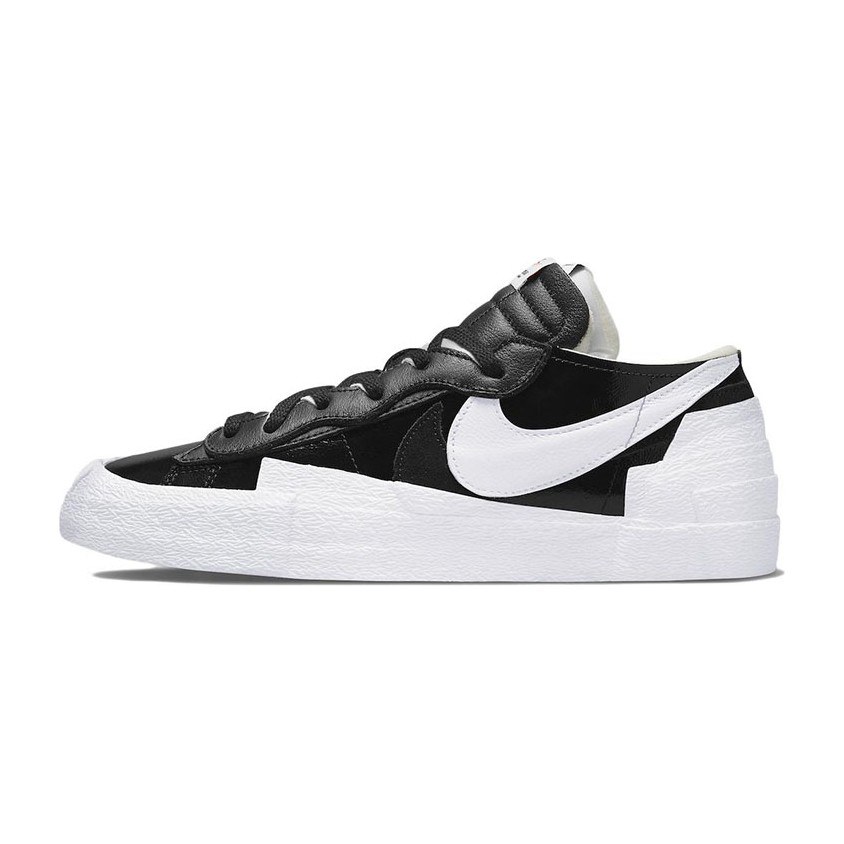 Sacai x Nike Blazer Low Black Patent Leather
