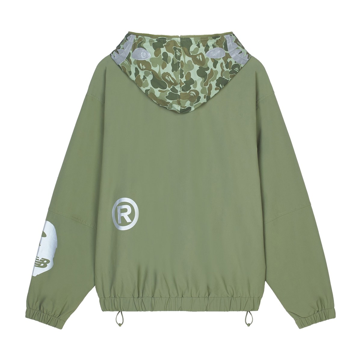 New Balance x BAPE Hoodie Jacket Green