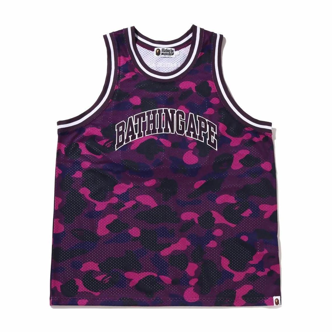 BAPE SS22 Camo Basketball Vest