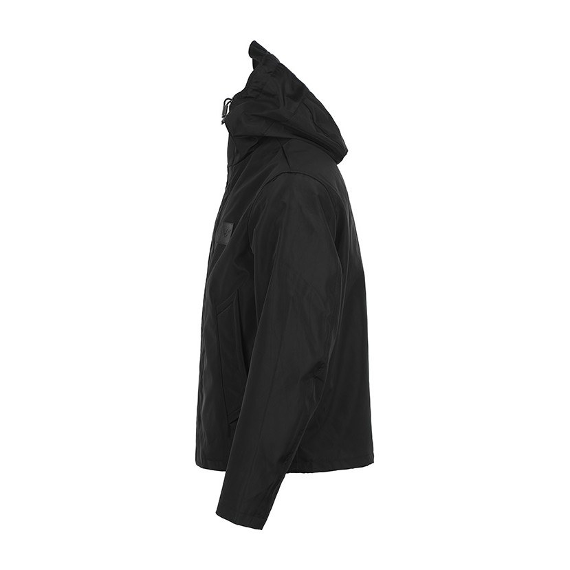 Emporio Armani FW22 Black Cotton Jacket
