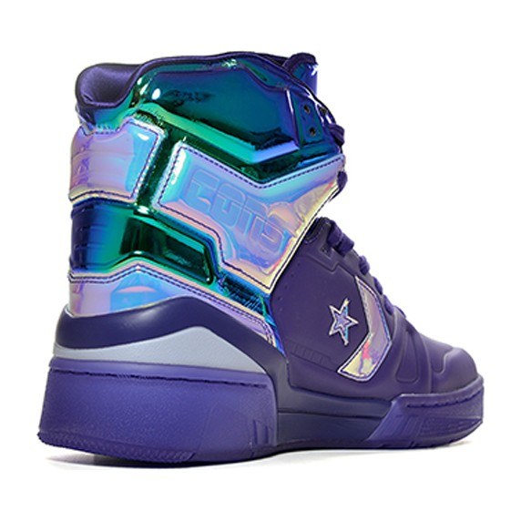 Converse ERX High Top Retro Basketball Shoes Purple