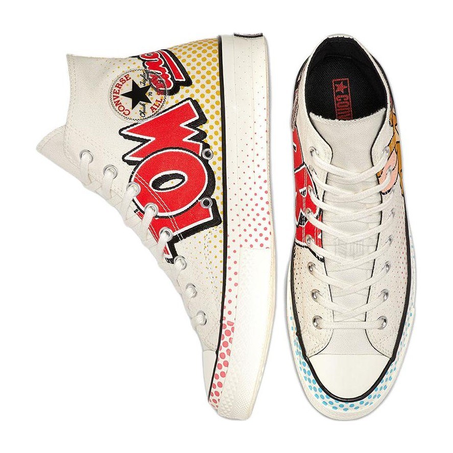 Converse Chuck Taylor All Star 1970s Tom & Jerry White Brown Red