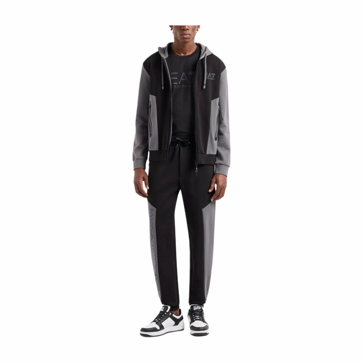 Emporio Armani EA7 Hoodie Black