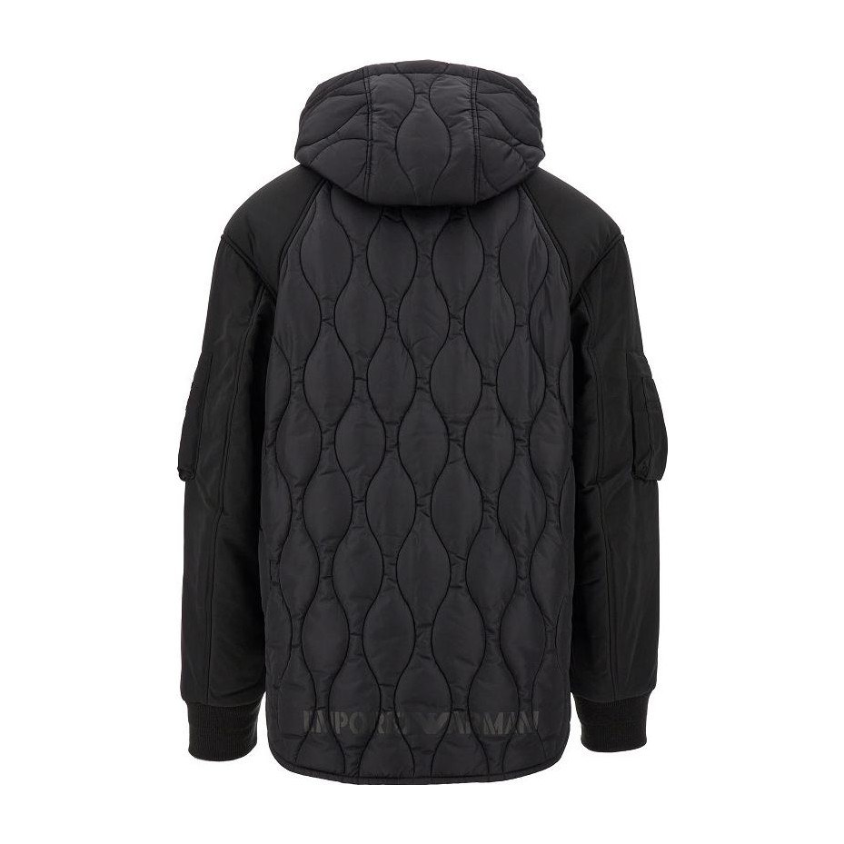 Emporio Armani FW23 Hooded Cotton Jacket
