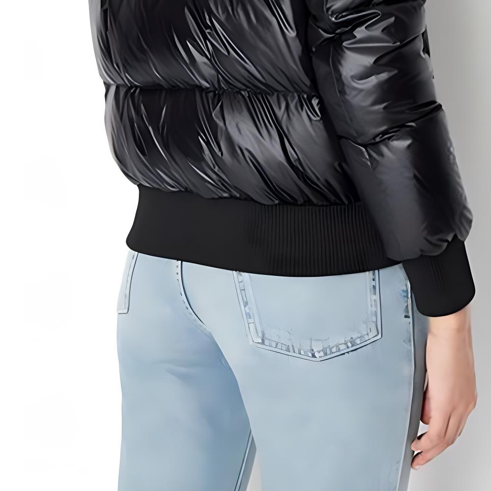 Armani Exchange FW22 Quilted Jacket Black