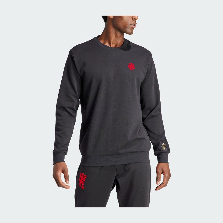 adidas CNY Manchester United Crewneck Sweatshirt Black