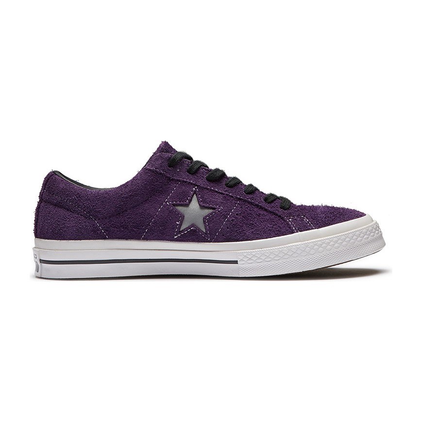 Converse One Star White Purple