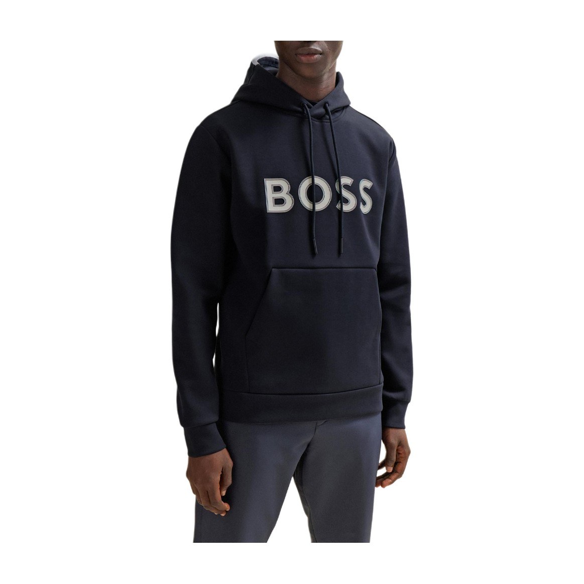 HUGO BOSS Hoodie With Logo Print