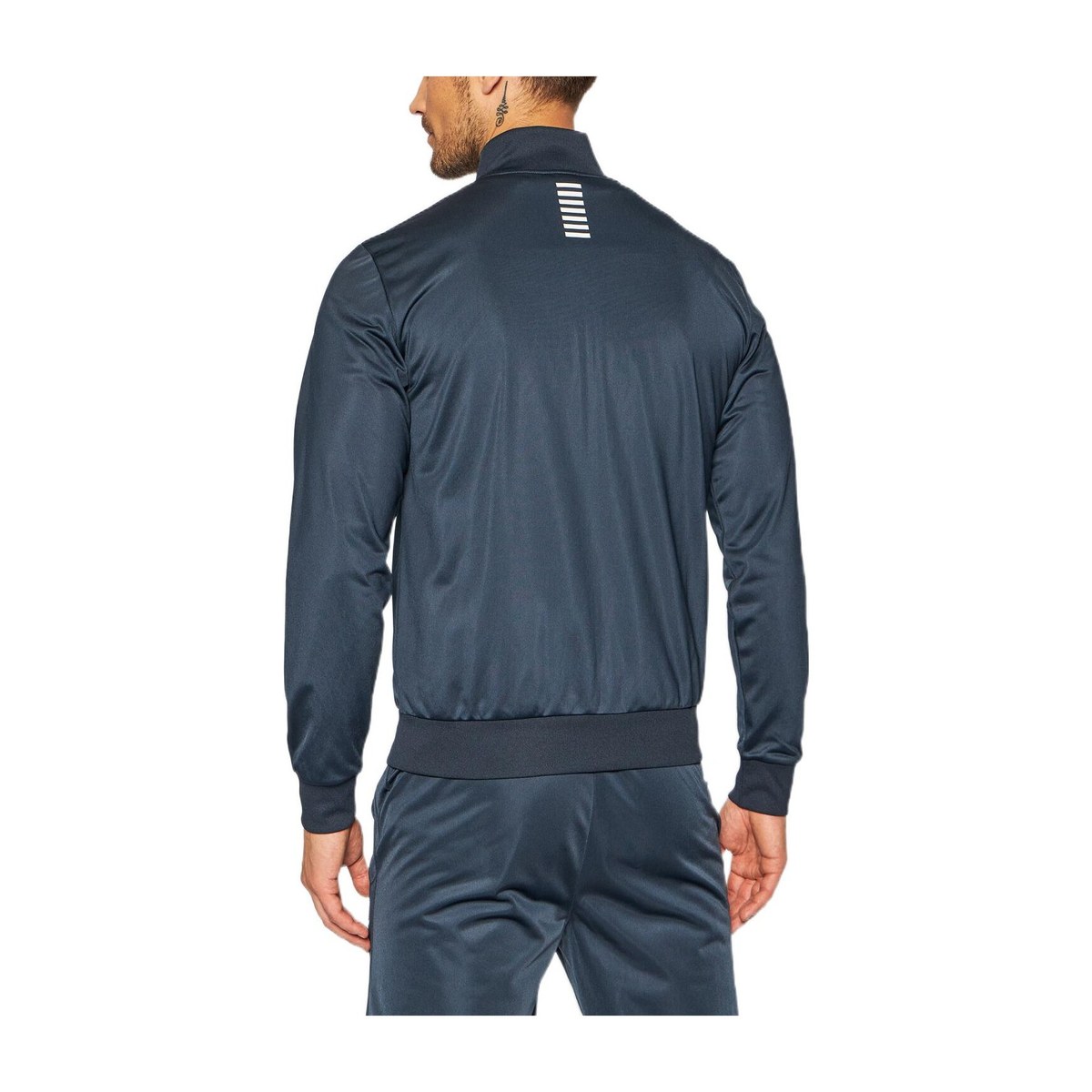 Emporio Armani EA7 Logo Print Tracksuit Navy