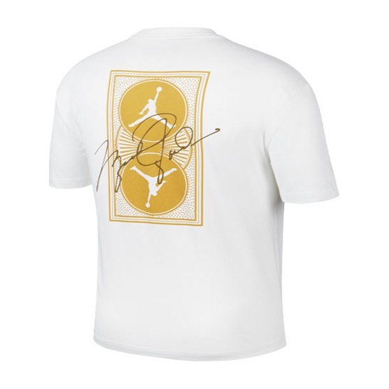 Jordan T-Shirt White Yellow