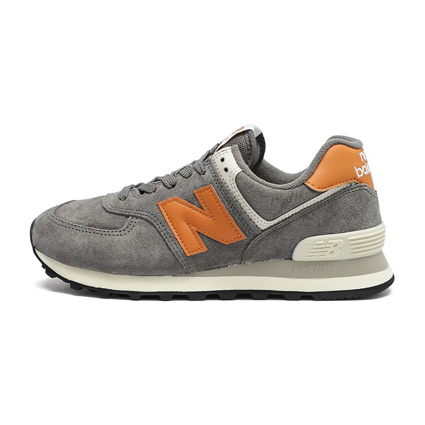 New Balance 574 Grey Orange