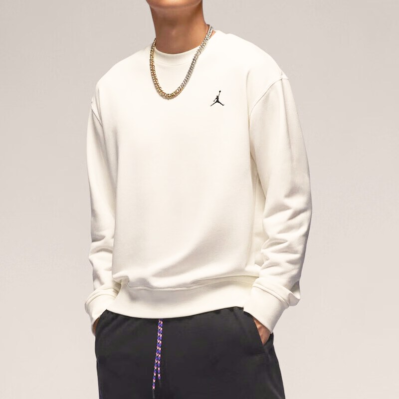 Jordan Crewneck Sweatshirt White