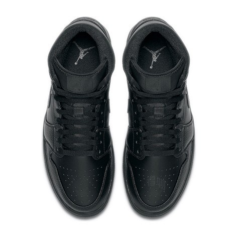 Jordan Air Jordan 1 Mid "Triple Black"