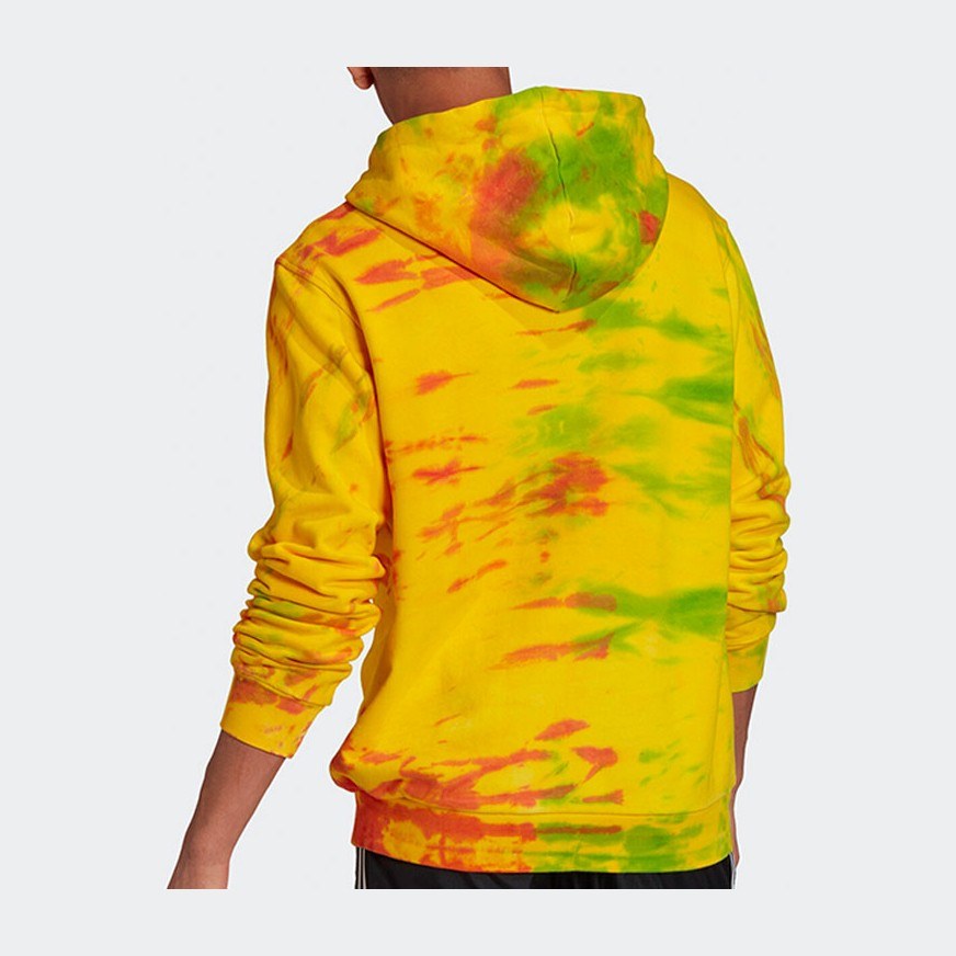 adidas Originals Tie-Dye Hoodie Yellow