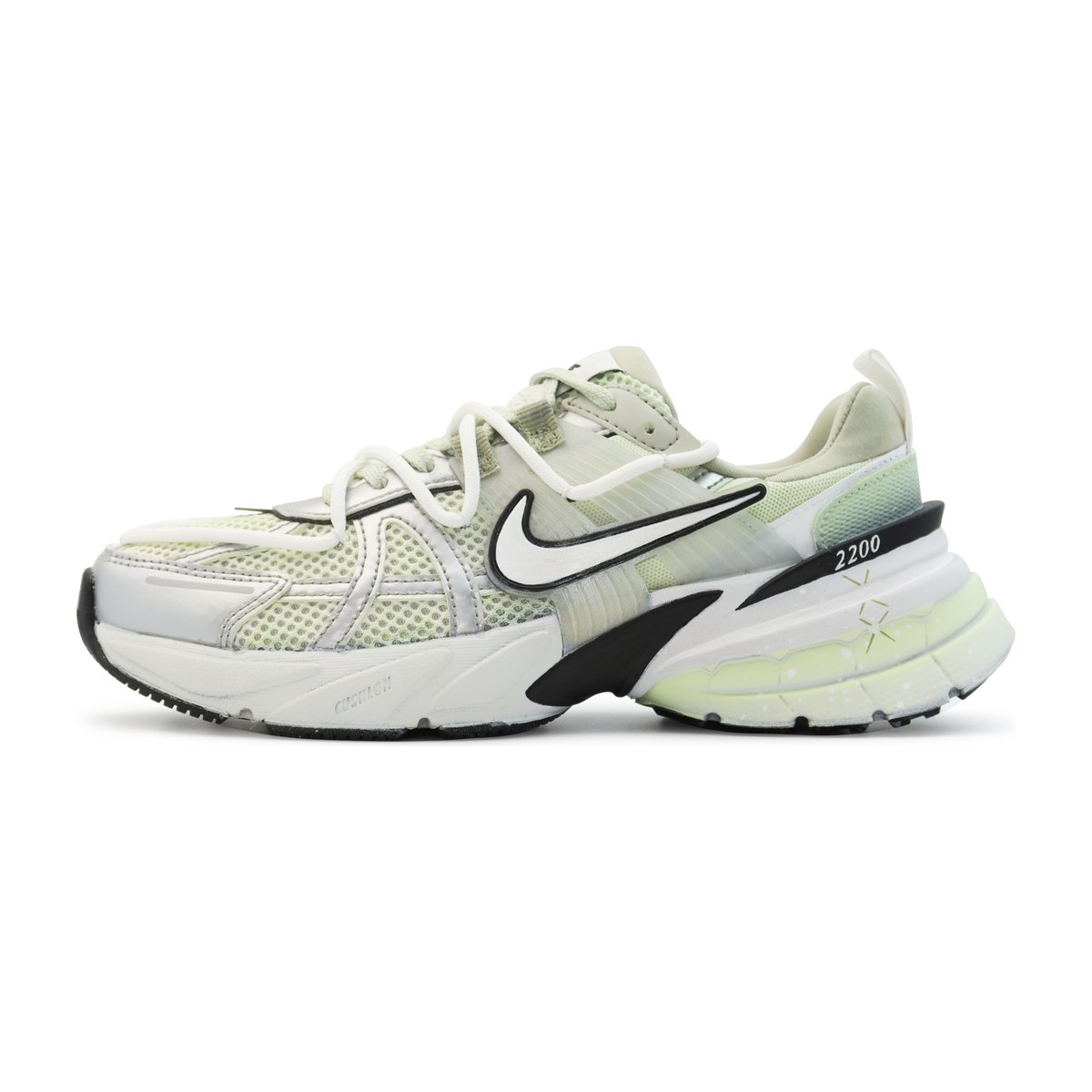 Nike V2K Run Silver White Green