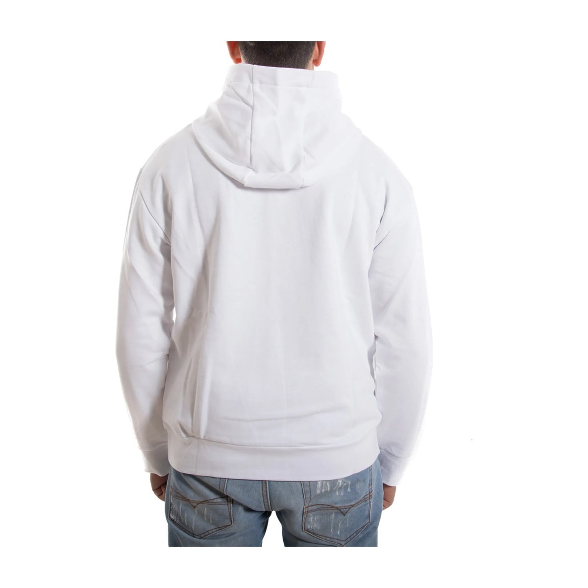 Emporio Armani Logo Hoodie Black