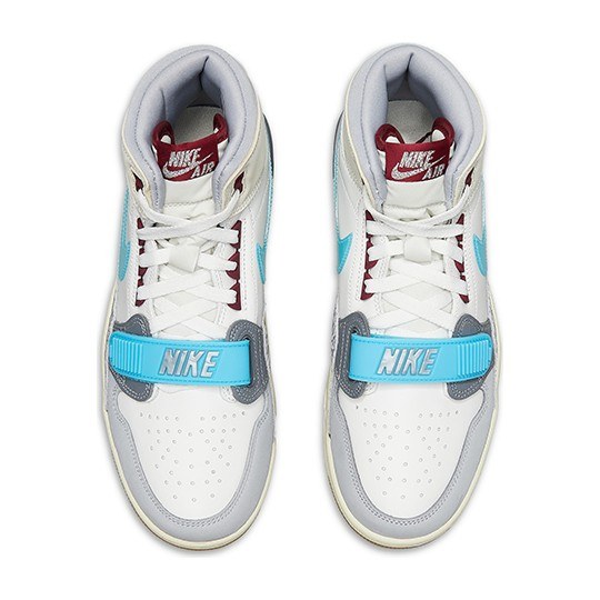 Jordan Legacy 312 White Grey Blue