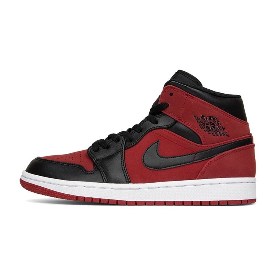 Jordan Air Jordan 1 Mid "Banned" Gym Red Black