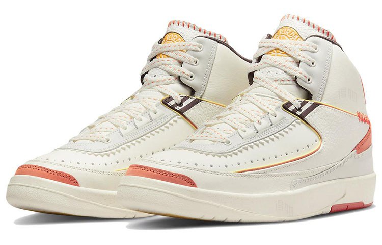 Maison Château Rouge x Air Jordan 2 Retro SP "Orange and Sail"