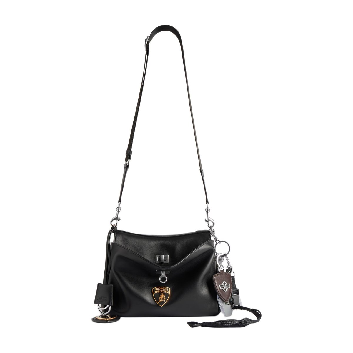 Balenciaga x Lamborghini Rodeo Small Shoulder Bag Black